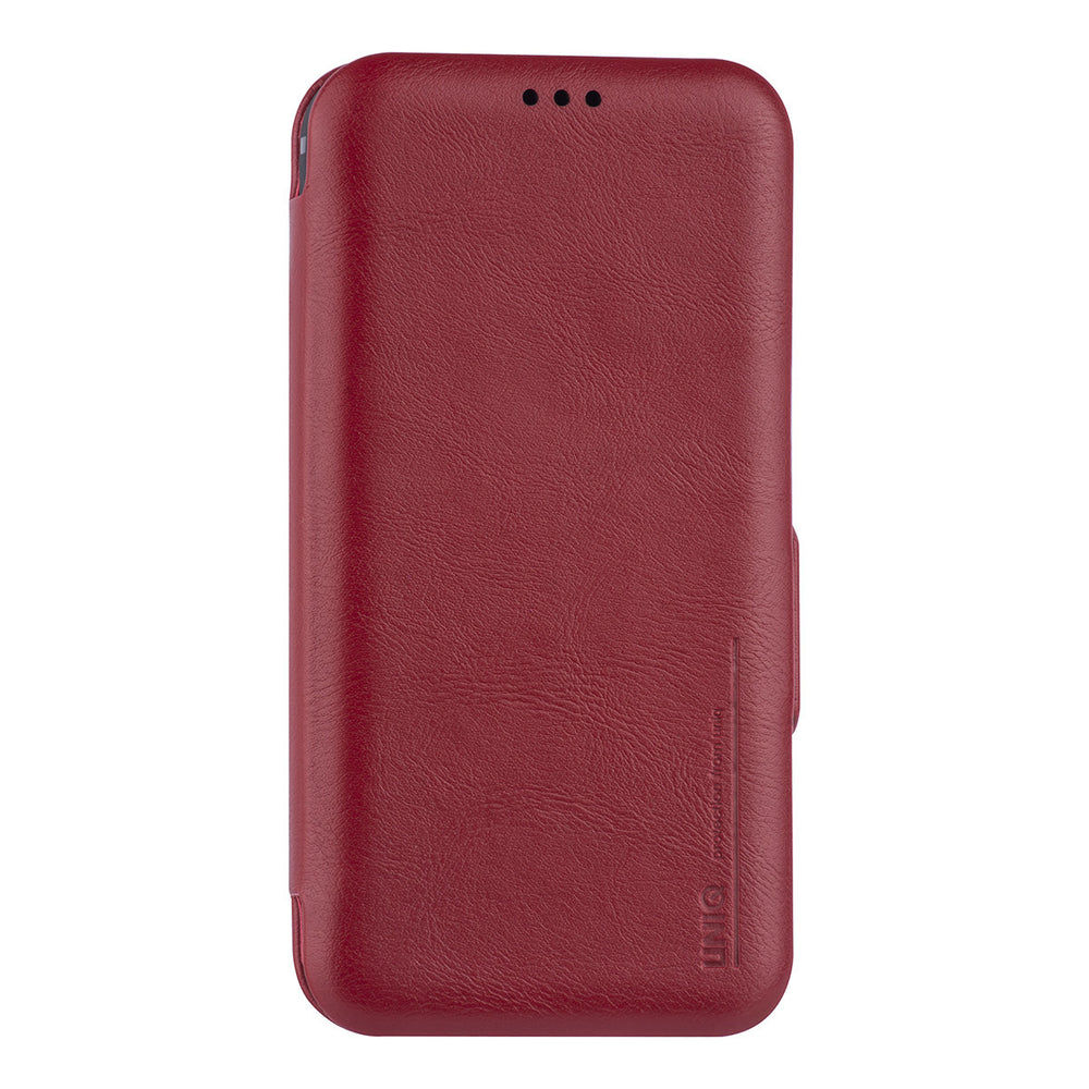 UNIQ Accessory Rood hoesje iPhone 12 Mini - Book Case-Hoesjes-Ilumina Benelux