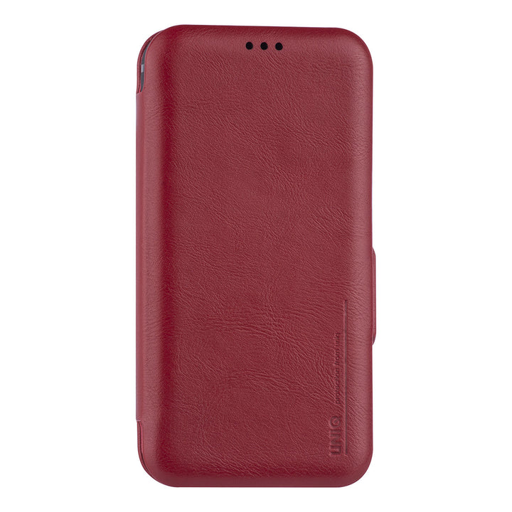 UNIQ Accessory Rood hoesje iPhone 12 Mini - Book Case-Hoesjes-Ilumina Benelux