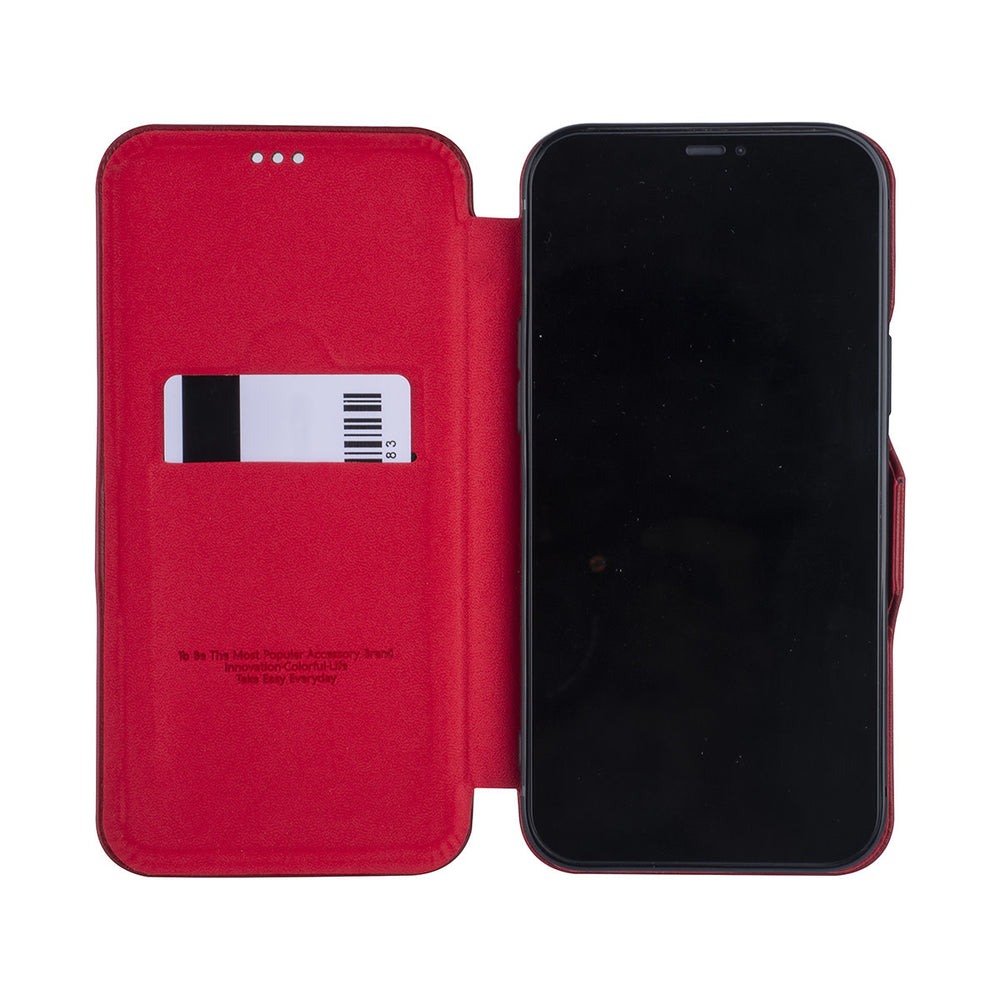 UNIQ Accessory Rood hoesje iPhone 12 Pro Max - Book Case-Hoesjes-Ilumina Benelux