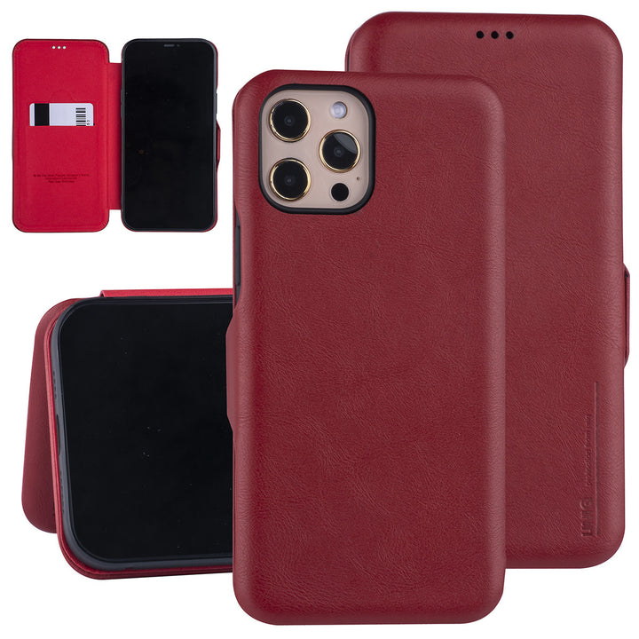 UNIQ Accessory Rood hoesje iPhone 12 Pro Max - Book Case-Hoesjes-Ilumina Benelux
