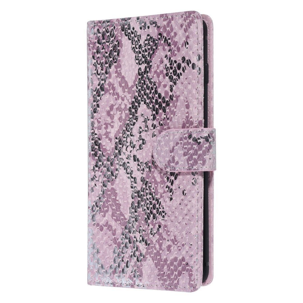 UNIQ Accessory Roze Slangenleer hoesje voor Galaxy S10 - Book Case-Hoesjes-Ilumina Benelux