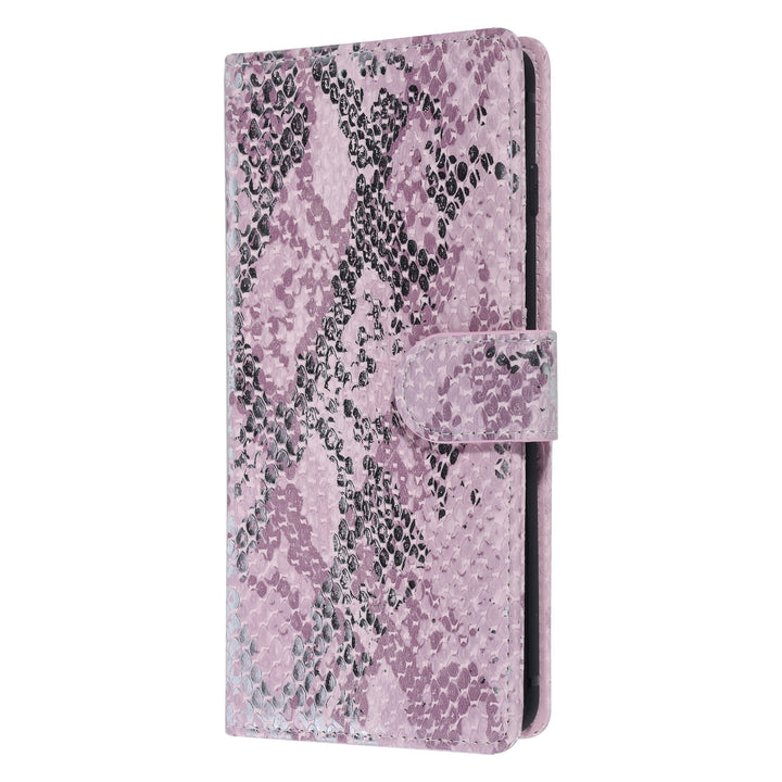 UNIQ Accessory Roze Slangenleer hoesje voor Galaxy S10 Plus - Book Case-Hoesjes-Ilumina Benelux