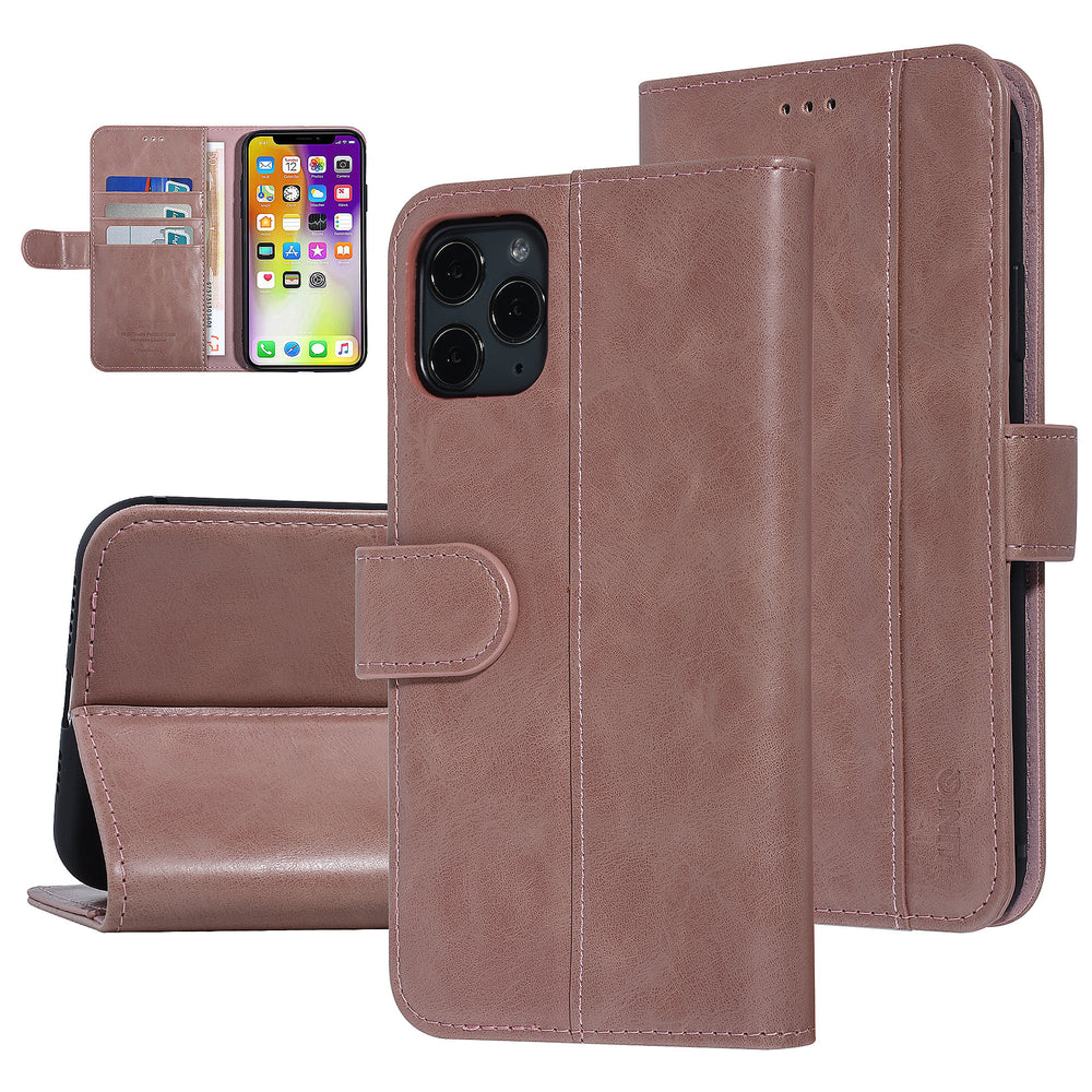 UNIQ Accessory Roze hoesje iPhone 11 Pro Max - Book Case-Hoesjes-Ilumina Benelux
