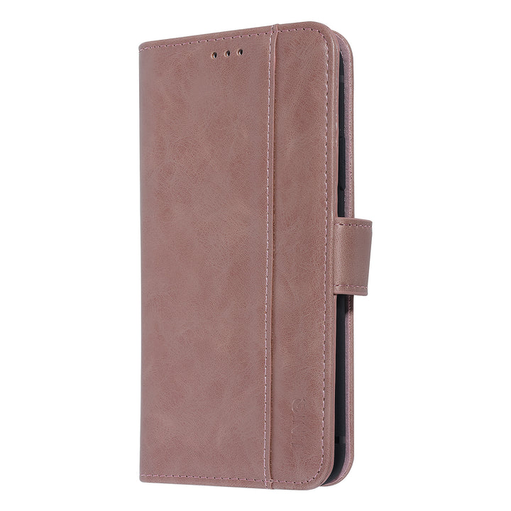 UNIQ Accessory Roze hoesje iPhone X-Xs - Book Case - Zachte huid-Hoesjes-Ilumina Benelux