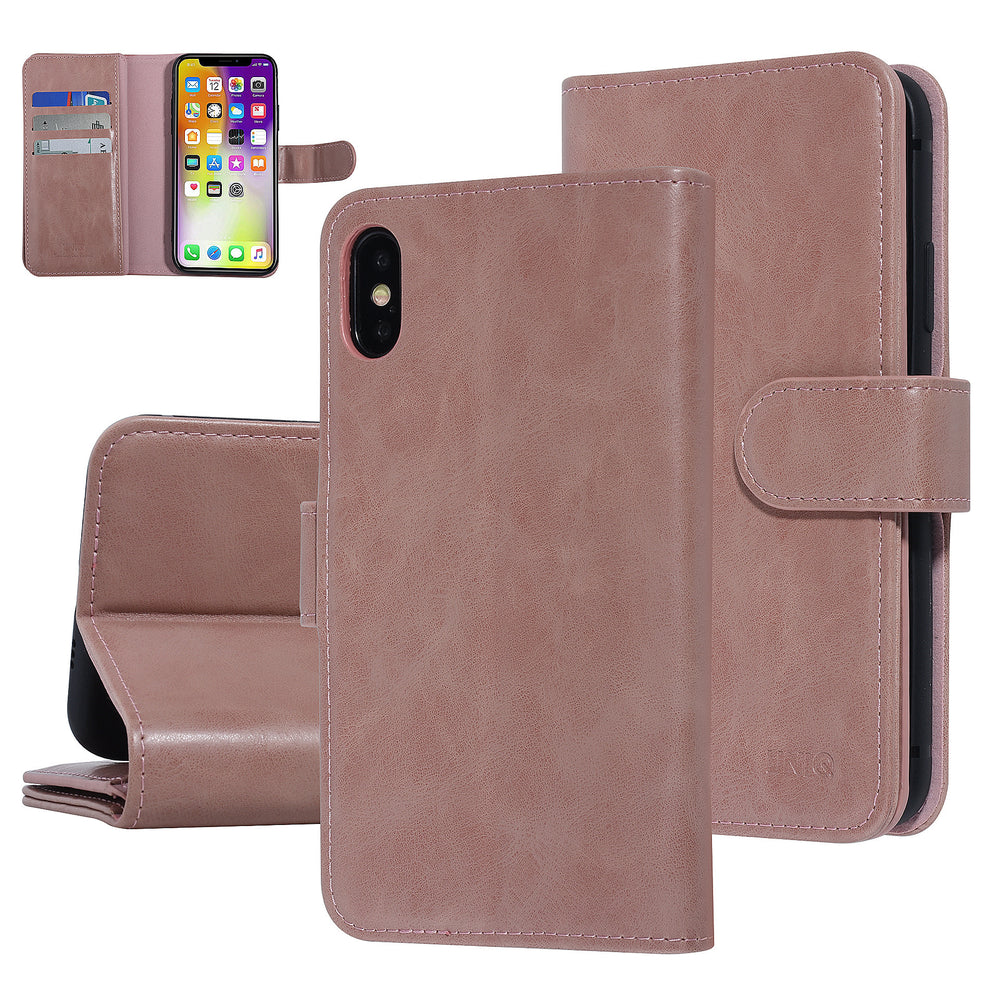 UNIQ Accessory Roze hoesje iPhone X-Xs - Book Case-Hoesjes-Ilumina Benelux