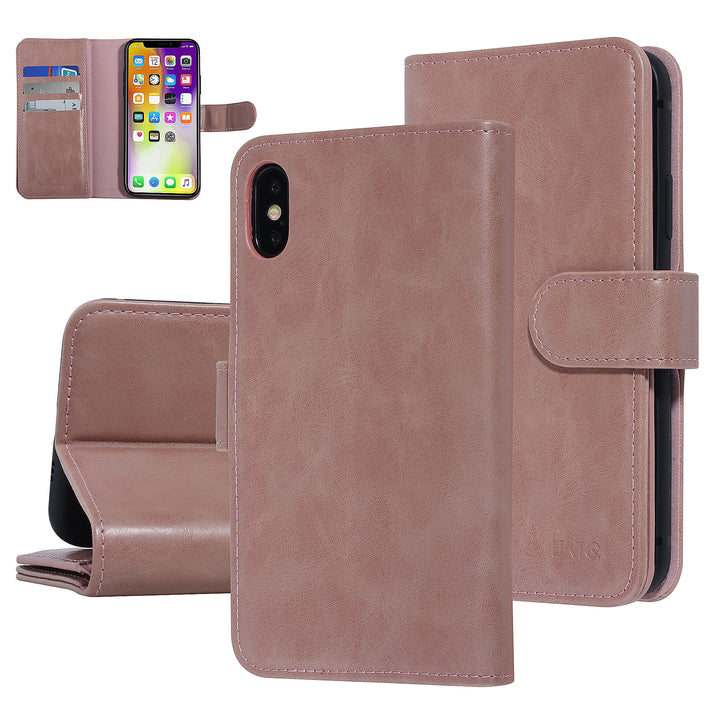 UNIQ Accessory Roze hoesje iPhone X-Xs - Book Case-Hoesjes-Ilumina Benelux