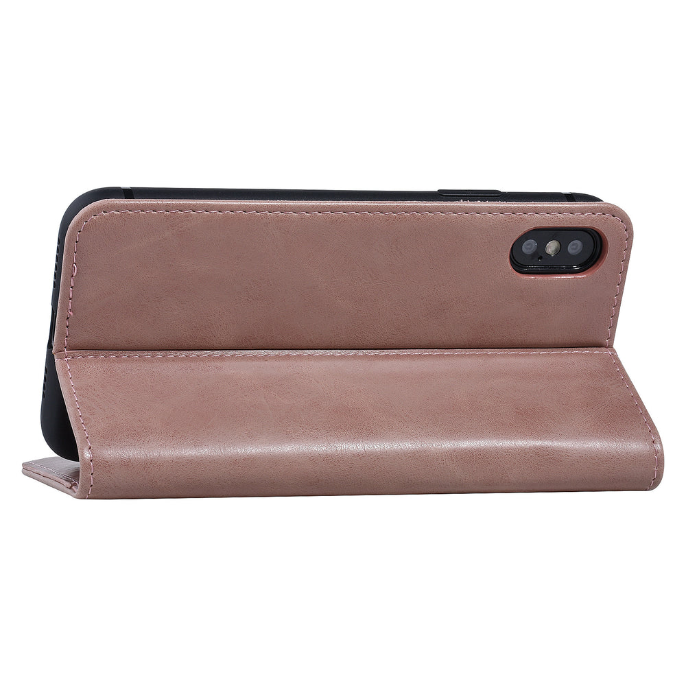 UNIQ Accessory Roze hoesje iPhone Xs Max - Book Case-Hoesjes-Ilumina Benelux
