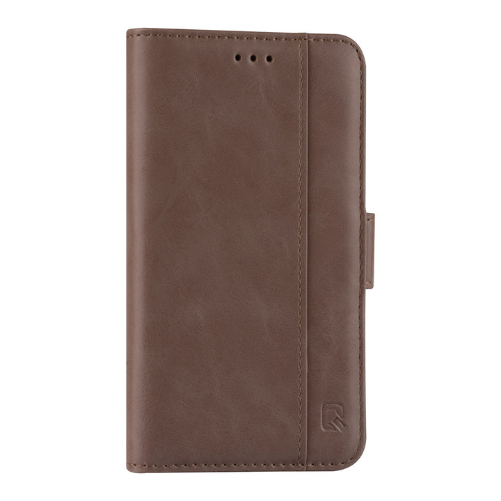 UNIQ Accessory Roze hoesje voor iPhone 13 Mini - Book Case - Pasjeshouder voor 3 pasjes - Magneetsluiting-Hoesjes-Ilumina Benelux