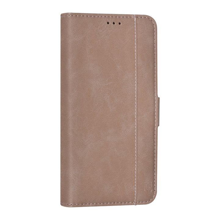 UNIQ Accessory Roze iPhone 14 Pro Booktype Pasjeshouder voor 3 pasjes - Magneetsluiting-Hoesjes-Ilumina Benelux