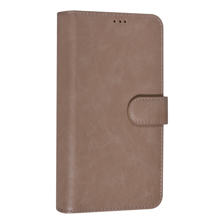 UNIQ Accessory Roze iPhone 14 Pro Max Booktype Pasjeshouder voor 9 pasjes - Magneetsluiting-Hoesjes-Ilumina Benelux