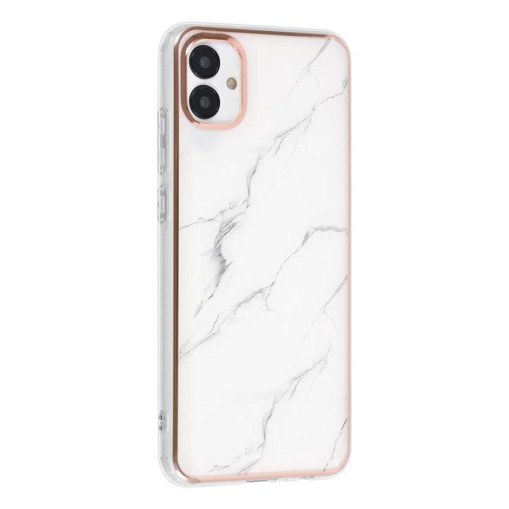 UNIQ Accessory Samsung Galaxy A04 TPU Back Cover hoesje - Marble-Hoesjes-Ilumina Benelux