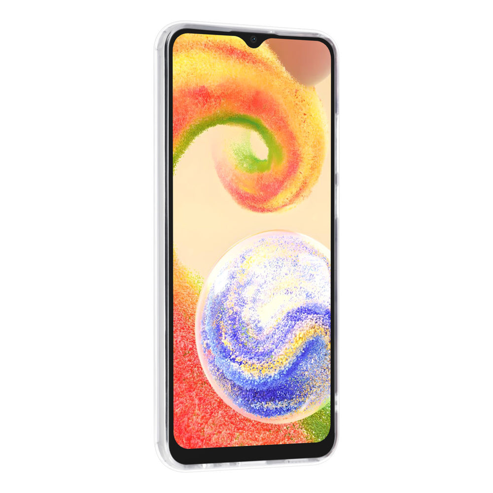 UNIQ Accessory Samsung Galaxy A04 TPU Back Cover hoesje - Marble Purple-Hoesjes-Ilumina Benelux