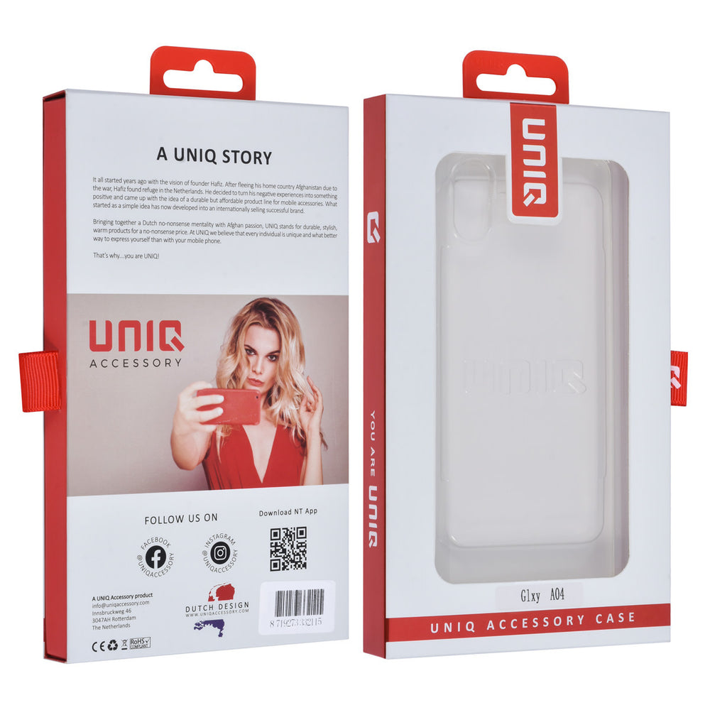 UNIQ Accessory Samsung Galaxy A04 TPU Backcover - Transparant-Hoesjes-Ilumina Benelux