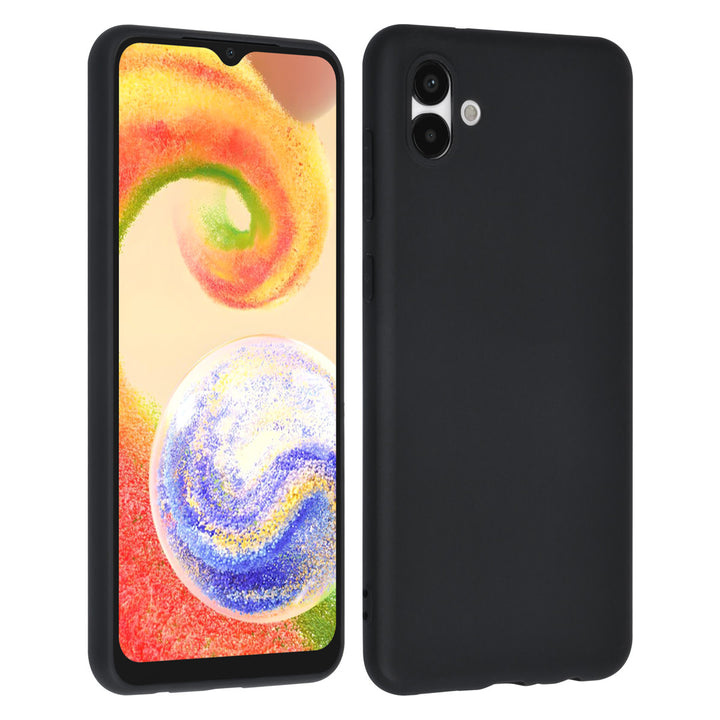 UNIQ Accessory Samsung Galaxy A04 TPU Backcover - Zwart-Hoesjes-Ilumina Benelux