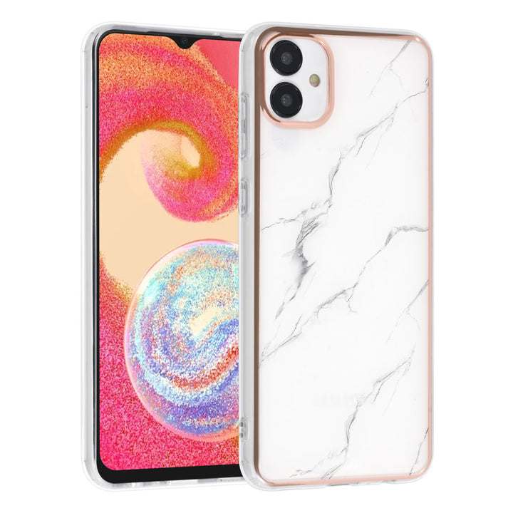 UNIQ Accessory Samsung Galaxy A04e TPU Back Cover hoesje - Marble-Hoesjes-Ilumina Benelux