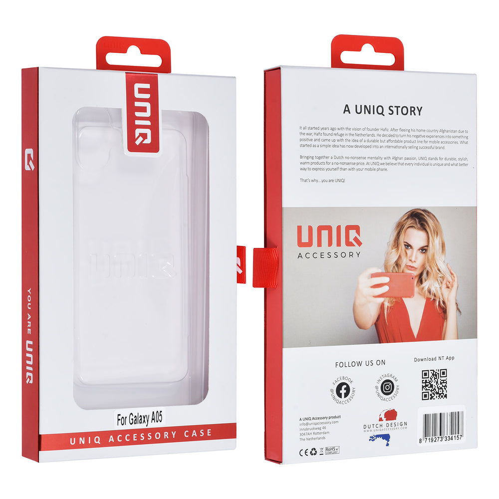 UNIQ Accessory Samsung Galaxy A05 Backcover hoesje - Transparant-Hoesjes-Ilumina Benelux