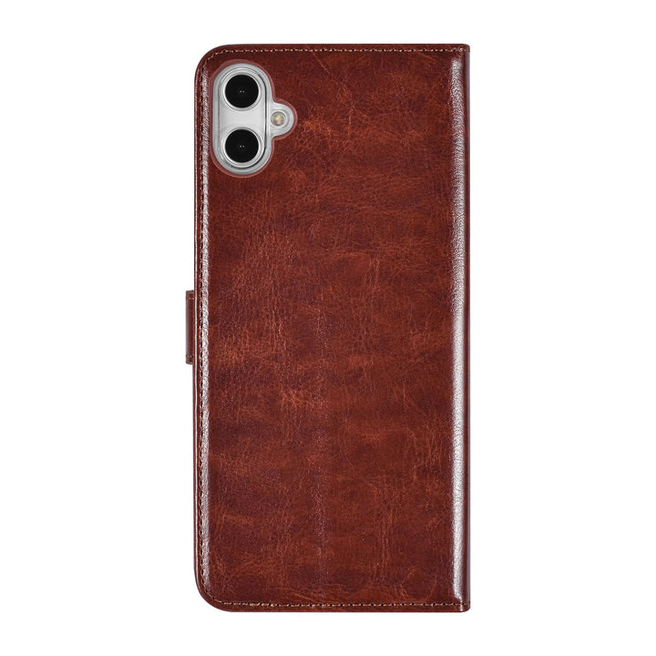 UNIQ Accessory Samsung Galaxy A05 Book Case hoesje Pasjeshouder - Bruin-Hoesjes-Ilumina Benelux