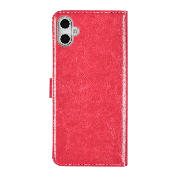 UNIQ Accessory Samsung Galaxy A05 Book Case hoesje Pasjeshouder - Felroze-Hoesjes-Ilumina Benelux