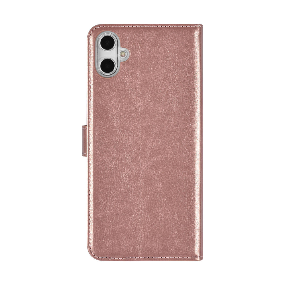 UNIQ Accessory Samsung Galaxy A05 Book Case hoesje Pasjeshouder - Rose Gold-Hoesjes-Ilumina Benelux