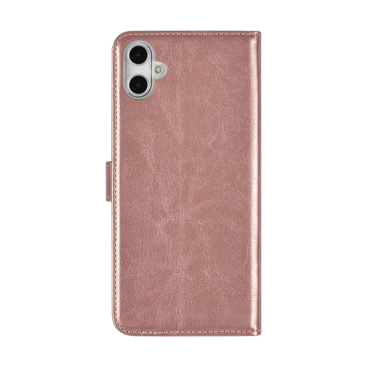 UNIQ Accessory Samsung Galaxy A05 Book Case hoesje Pasjeshouder - Rose Gold-Hoesjes-Ilumina Benelux