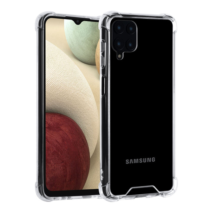 UNIQ Accessory Samsung Galaxy A12 TPU Backcover - Antishock - Transparant-Hoesjes-Ilumina Benelux