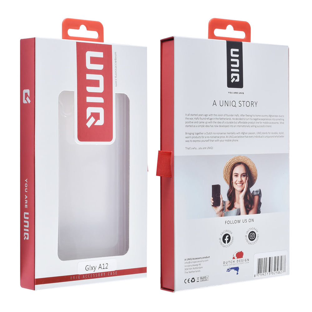 UNIQ Accessory Samsung Galaxy A12 TPU Backcover - Transparant-Hoesjes-Ilumina Benelux