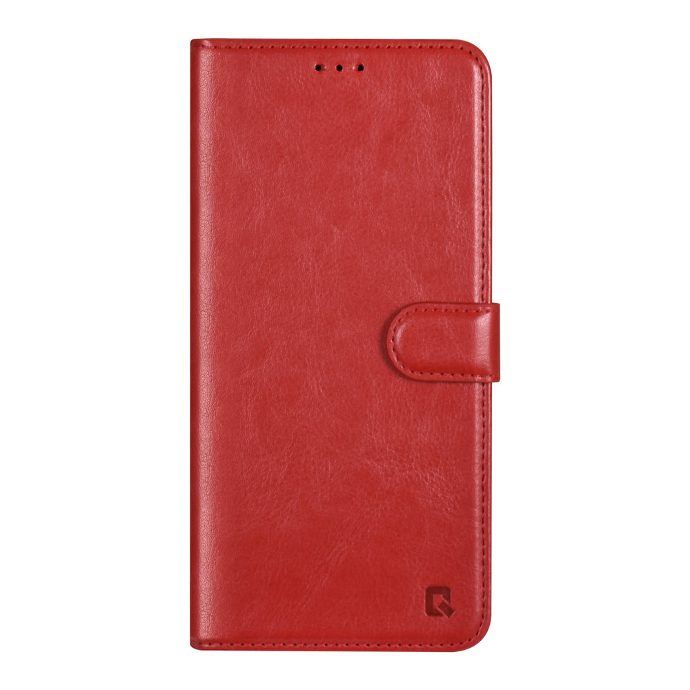 UNIQ Accessory Samsung Galaxy A14 5G Book Case hoesje - Pasjeshouder voor 3 pasjes - Hanger - Rood-Hoesjes-Ilumina Benelux