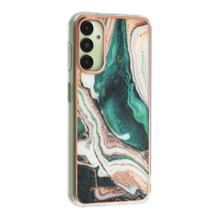 UNIQ Accessory Samsung Galaxy A14 5G TPU Backcover - Marble Green-Hoesjes-Ilumina Benelux