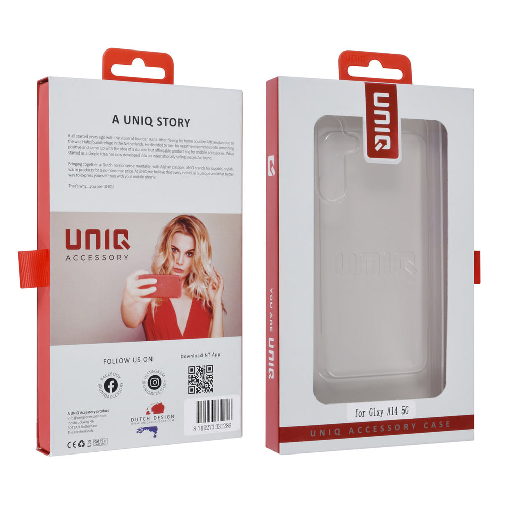 UNIQ Accessory Samsung Galaxy A14 5G TPU Backcover - Transparant-Hoesjes-Ilumina Benelux