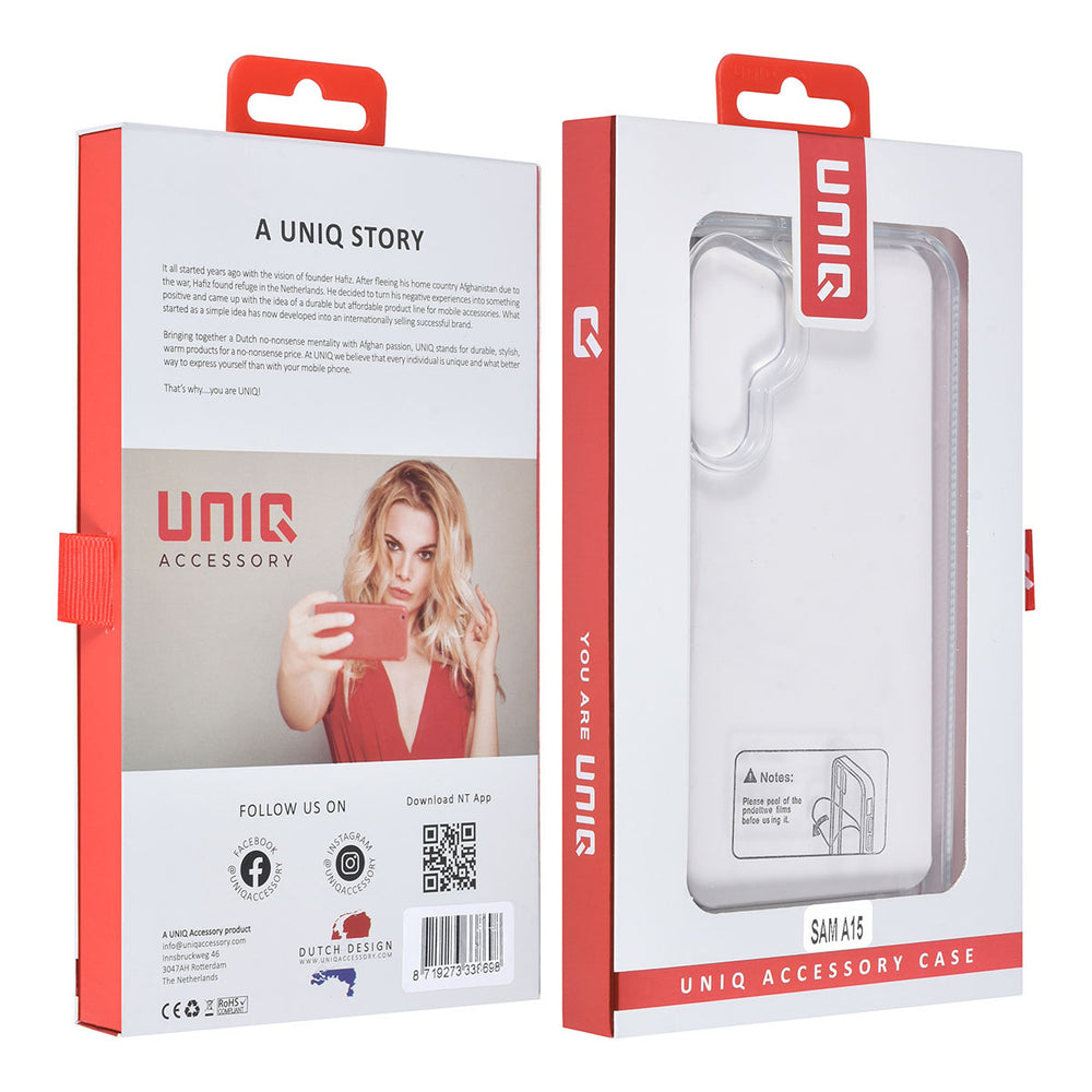 UNIQ Accessory Samsung Galaxy A15 5G Backcover hoesje - Wit-Hoesjes-Ilumina Benelux