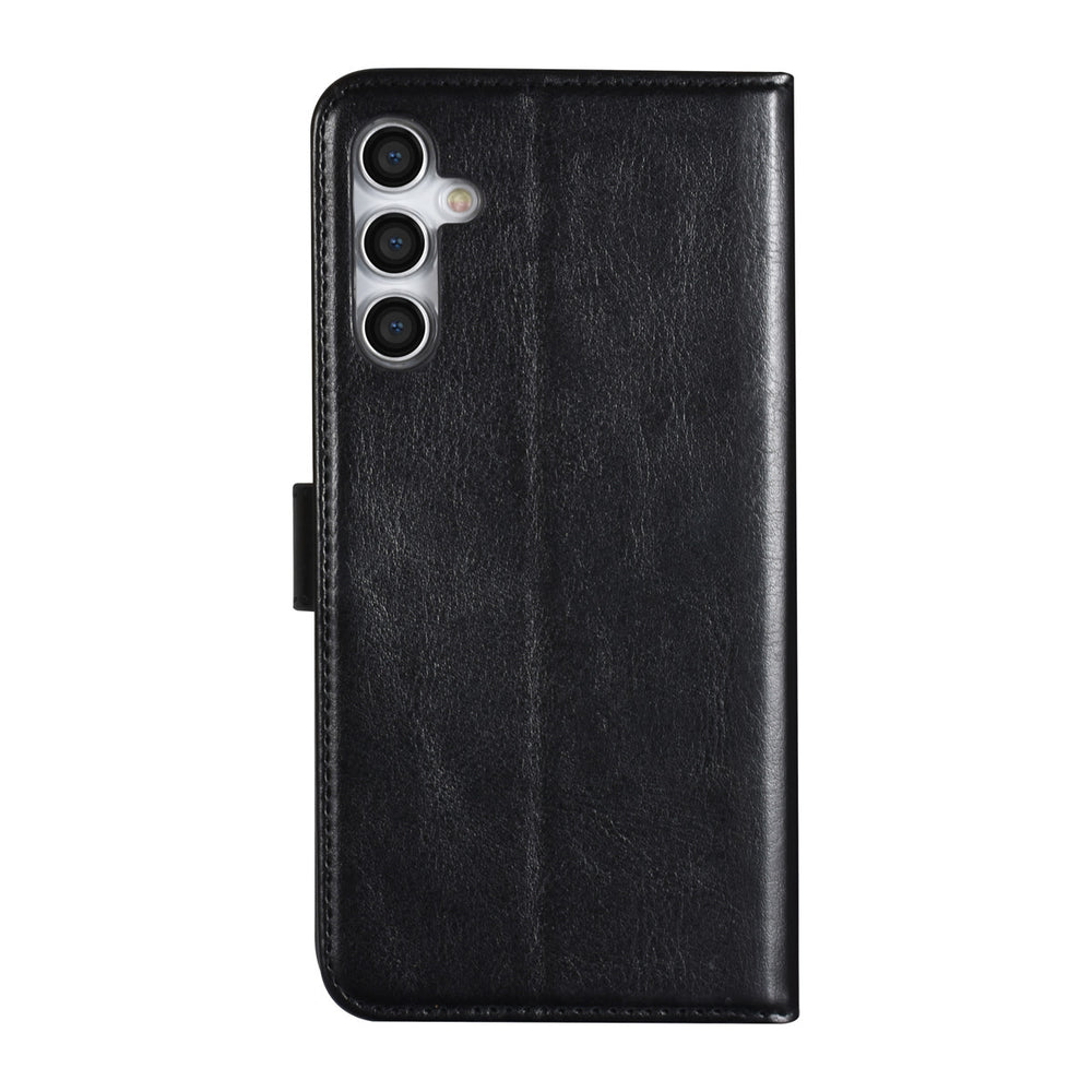 UNIQ Accessory Samsung Galaxy A24 Book Case hoesje - Pasjeshouder voor 3 pasjes - Hanger - Zwart-Hoesjes-Ilumina Benelux