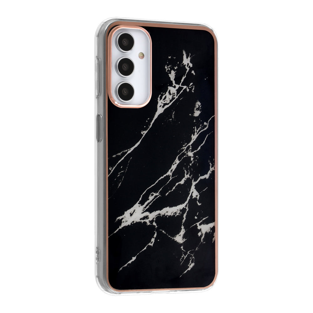 UNIQ Accessory Samsung Galaxy A24 TPU Backcover - Marble Black-Hoesjes-Ilumina Benelux