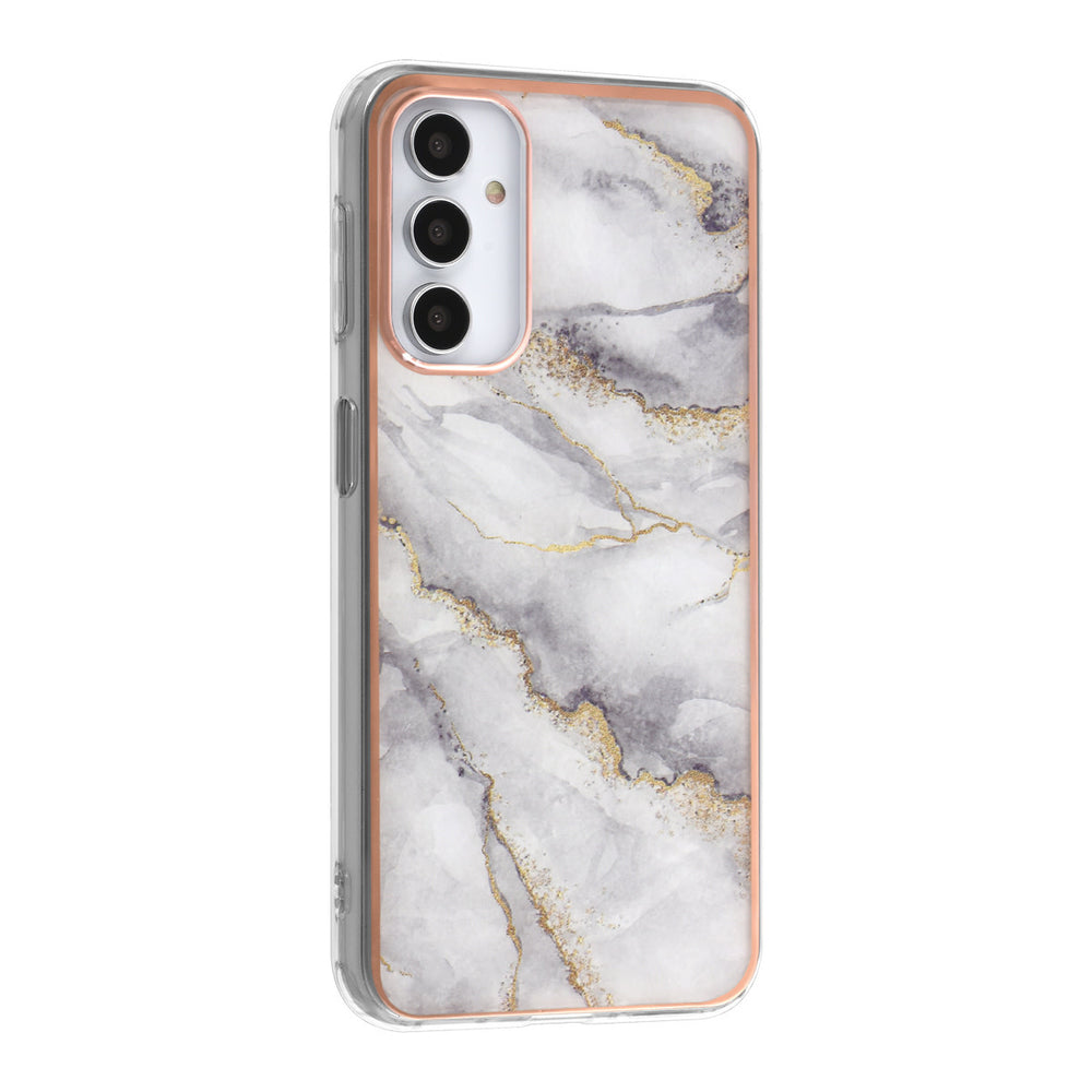 UNIQ Accessory Samsung Galaxy A24 TPU Backcover - Marble White-Hoesjes-Ilumina Benelux