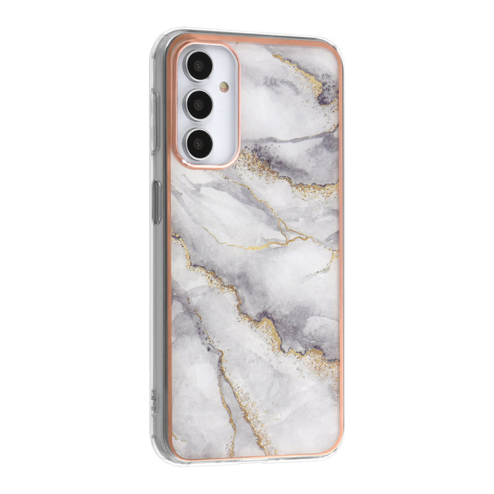UNIQ Accessory Samsung Galaxy A24 TPU Backcover - Marble White-Hoesjes-Ilumina Benelux