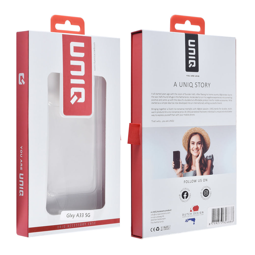 UNIQ Accessory Samsung Galaxy A33 5G TPU Backcover - Transparant-Hoesjes-Ilumina Benelux