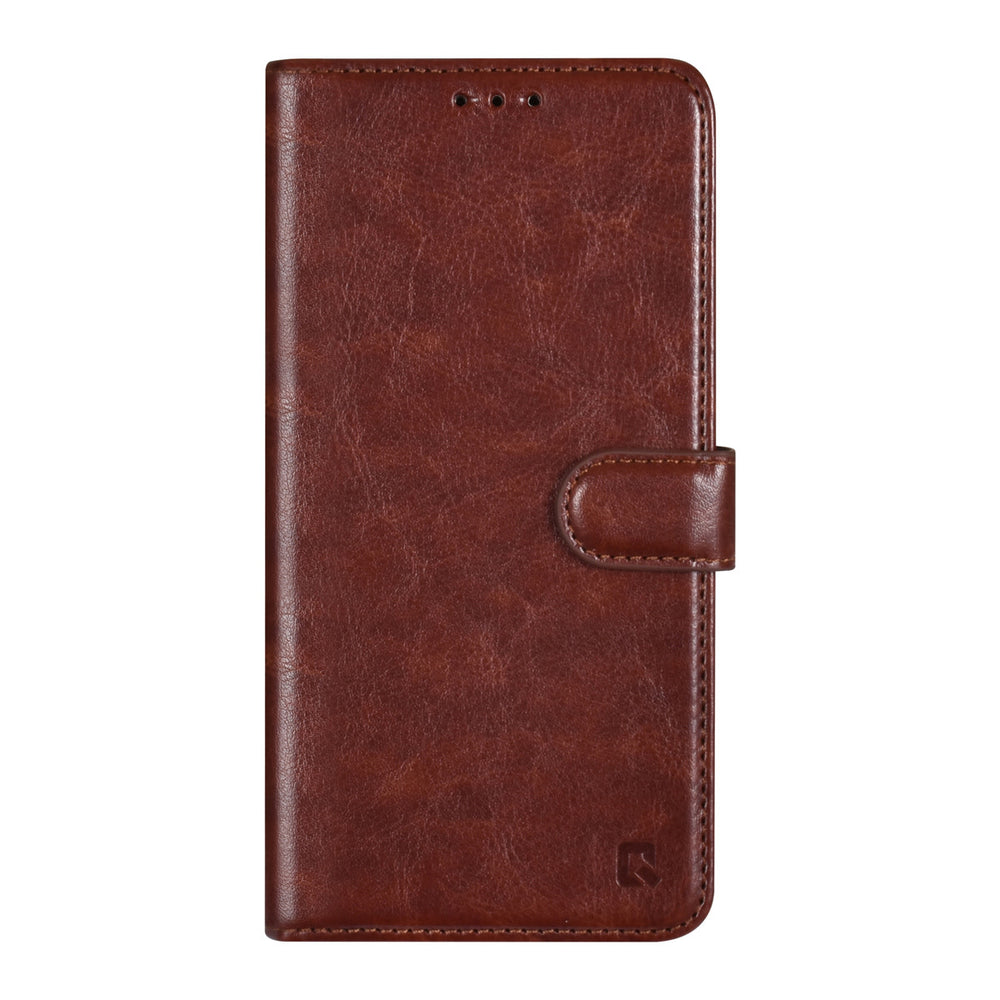 UNIQ Accessory Samsung Galaxy A34 5G Book Case hoesje - Pasjeshouder voor 3 pasjes - Hanger - Bruin-Hoesjes-Ilumina Benelux