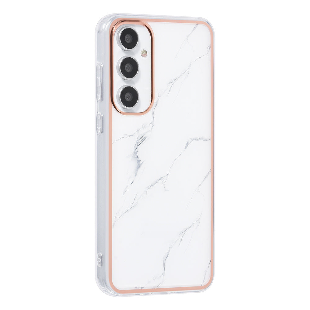 UNIQ Accessory Samsung Galaxy A35 Backcover hoesje Silicone - Marble-Hoesjes-Ilumina Benelux