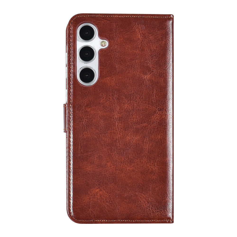 UNIQ Accessory Samsung Galaxy A35 Book Case hoesje Pasjeshouder - Bruin-Hoesjes-Ilumina Benelux