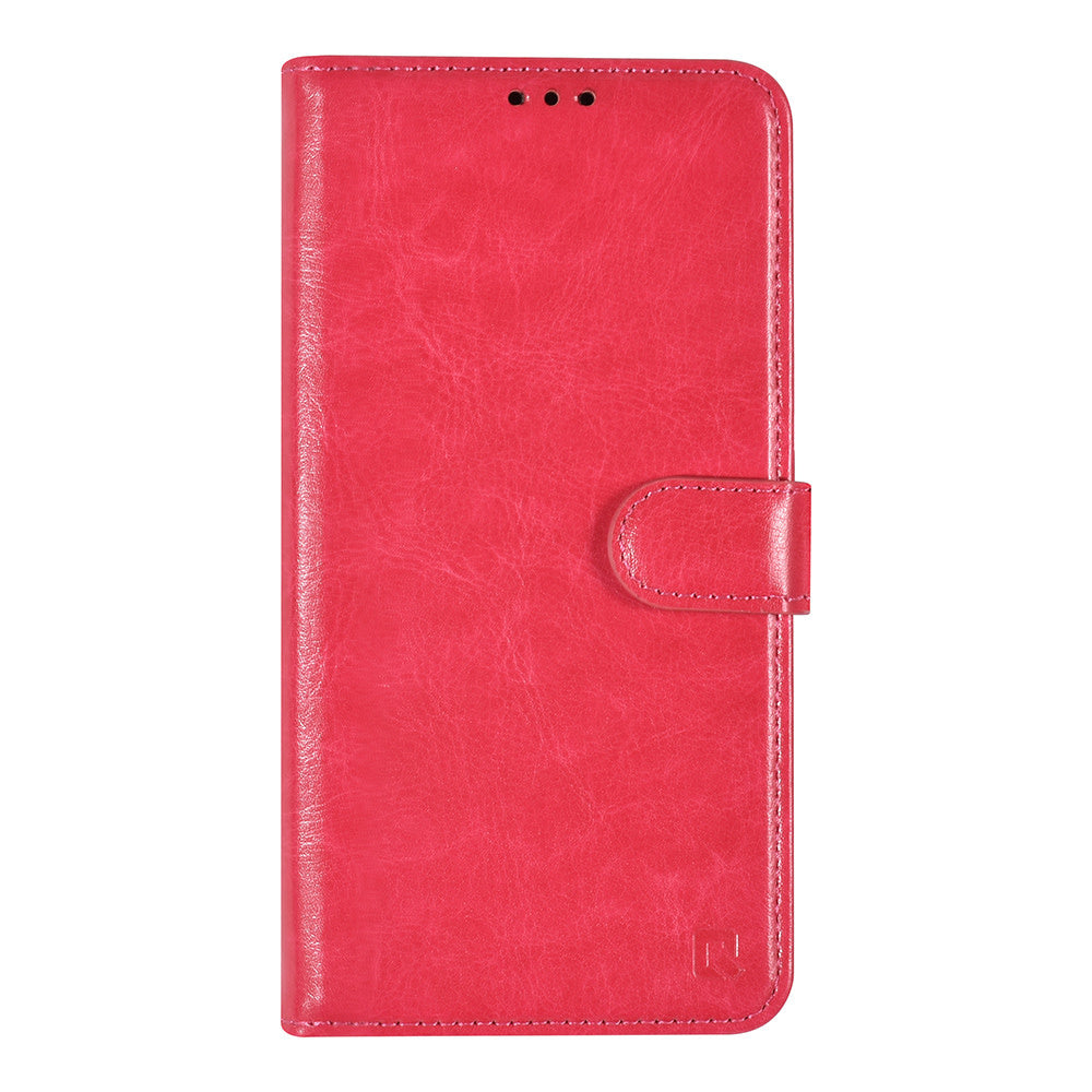 UNIQ Accessory Samsung Galaxy A35 Book Case hoesje Pasjeshouder - Felroze-Hoesjes-Ilumina Benelux