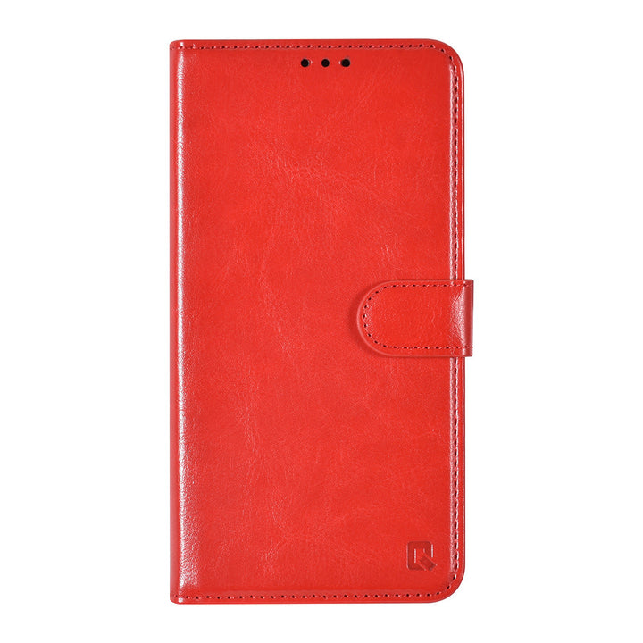 UNIQ Accessory Samsung Galaxy A35 Book Case hoesje Pasjeshouder - Rood-Hoesjes-Ilumina Benelux