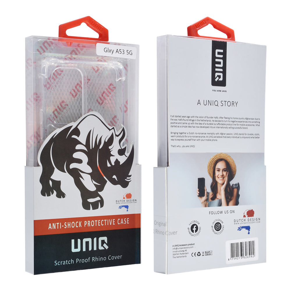UNIQ Accessory Samsung Galaxy A53 5G TPU Backcover - Transparant - Antishock-Hoesjes-Ilumina Benelux