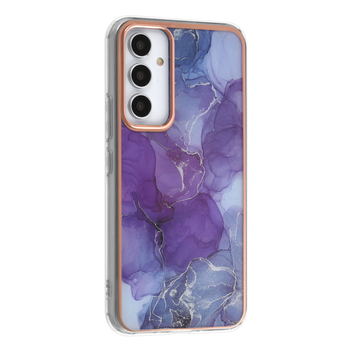 UNIQ Accessory Samsung Galaxy A54 5G TPU Backcover - Marble Purple-Hoesjes-Ilumina Benelux