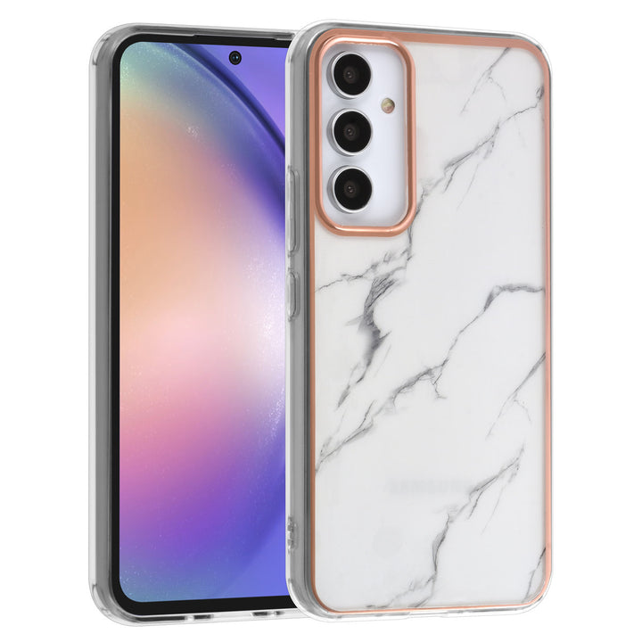 UNIQ Accessory Samsung Galaxy A54 5G TPU Backcover - Marble-Hoesjes-Ilumina Benelux