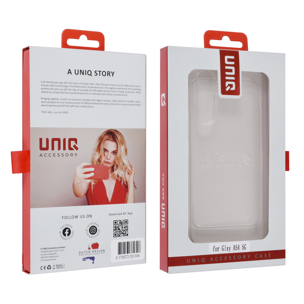 UNIQ Accessory Samsung Galaxy A54 5G TPU Backcover - Transparant-Hoesjes-Ilumina Benelux