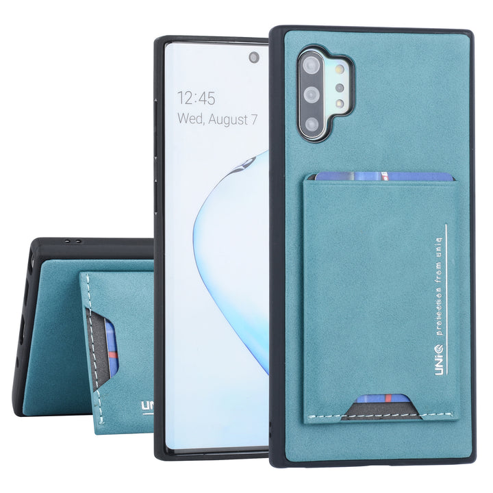 UNIQ Accessory Samsung Galaxy Note 10 Plus Groen Backcover hoesje Pasjeshouder-Hoesjes-Ilumina Benelux