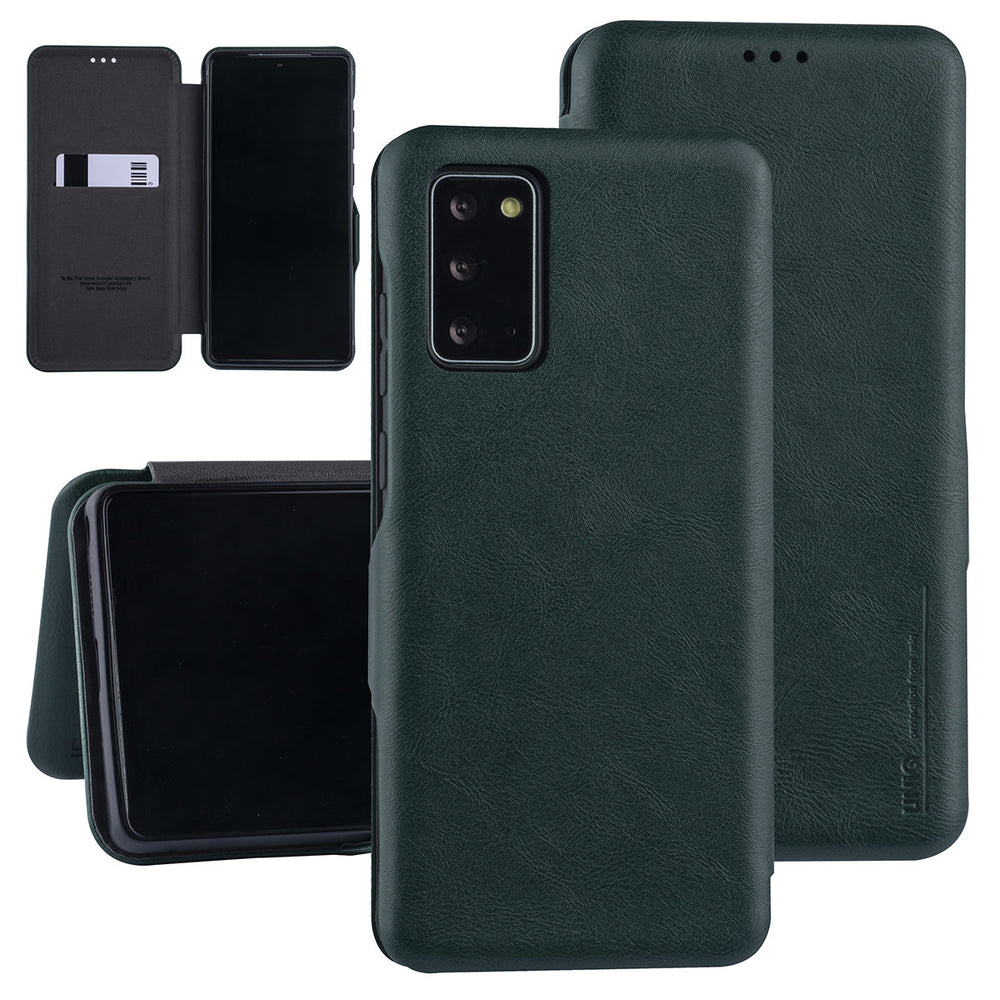 UNIQ Accessory Samsung Galaxy Note 20 Book Case hoesje - Groen-Hoesjes-Ilumina Benelux