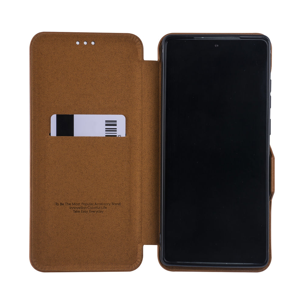 UNIQ Accessory Samsung Galaxy Note 20 Book Case hoesje - Licht Bruin-Hoesjes-Ilumina Benelux