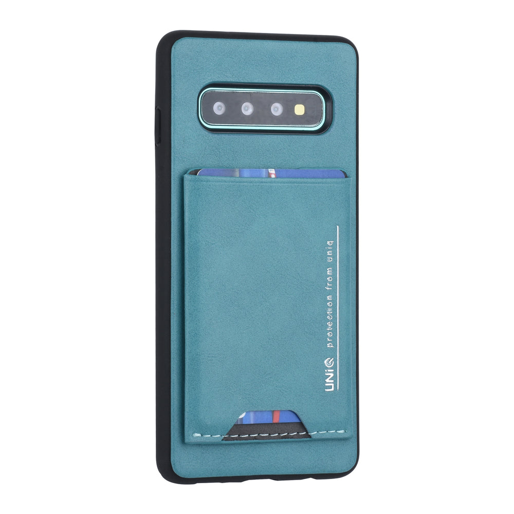 UNIQ Accessory Samsung Galaxy S10 Groen Backcover hoesje Pasjeshouder-Hoesjes-Ilumina Benelux