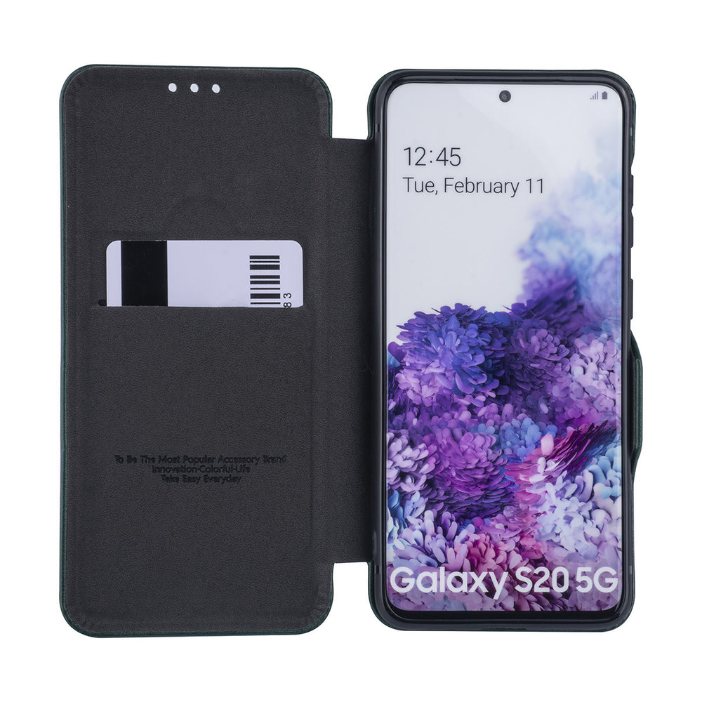 UNIQ Accessory Samsung Galaxy S20 Book Case hoesje - Groen-Hoesjes-Ilumina Benelux
