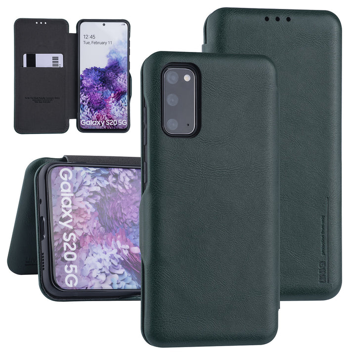 UNIQ Accessory Samsung Galaxy S20 Book Case hoesje - Groen-Hoesjes-Ilumina Benelux
